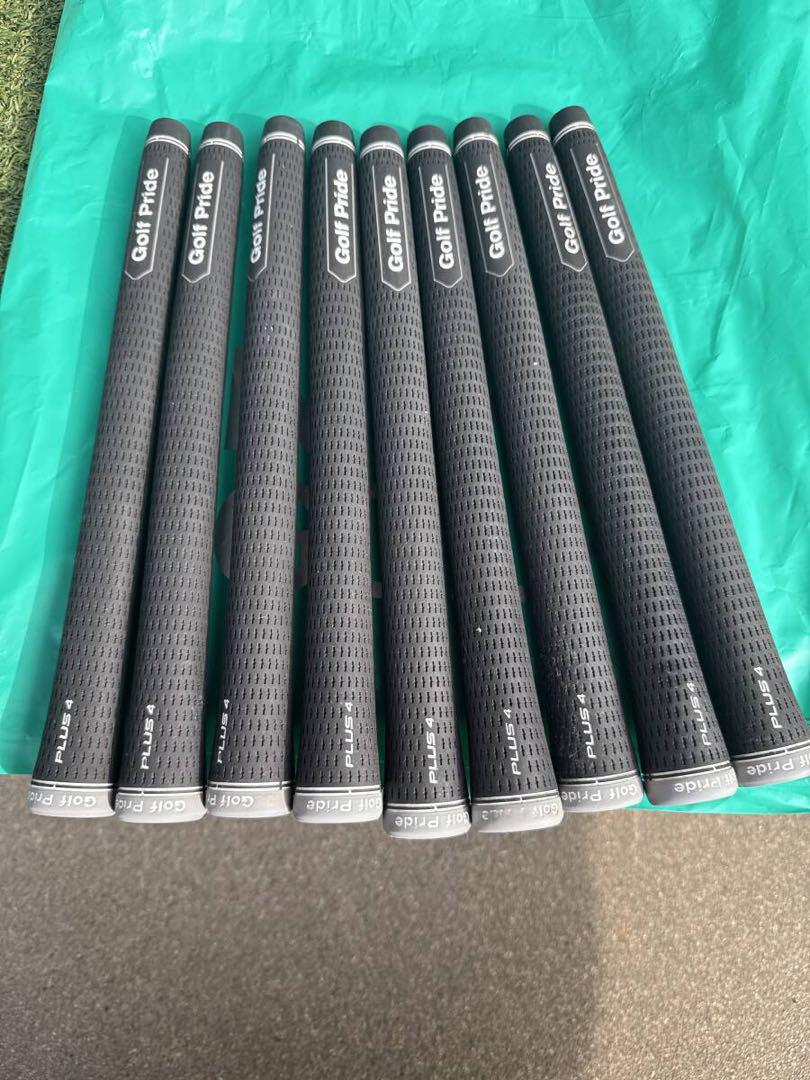 中古品　Golf Pride +4 グリップ 9本セット