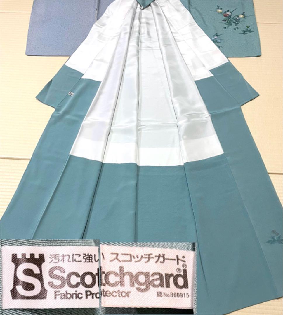 HOT特価 逸品 豪華 総手刺繍 悠斗刺繍 爽やか 華やか 訪問着 紋なし 8Tc7v-m73228020525 高品質在庫