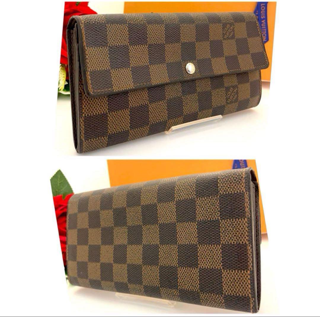 ☘️超美品級☘️ルイ ヴィトン ポルトフォイユ サラ ダミエ 長財布