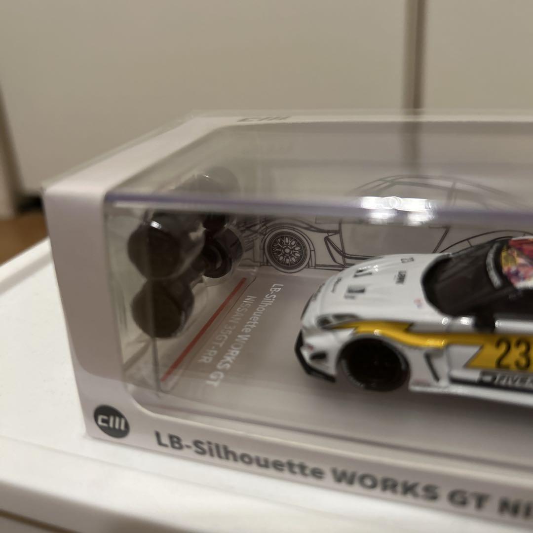 日産 LB WORKS Super SilhouetteGTR R35 1/18 Top Speed Nissan Skyline GTR R35 LB-Silhouette WORKS GT