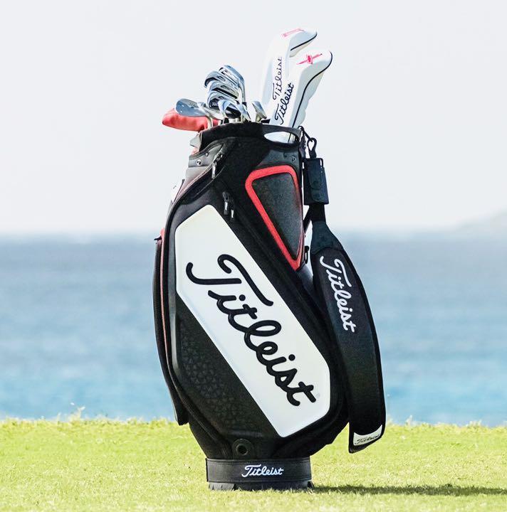 Titleist タイトリスト ツアーキャディバッグ 9.5型TB7SF9 タイトリストキャディーバックTOUR/TB7SF9-BKRD