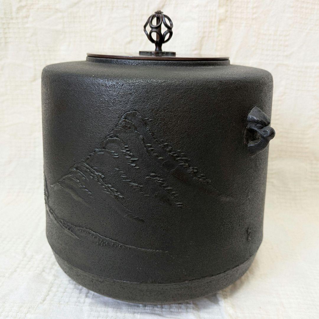 売上実績NO.1 肩衛釜 金森紹栄 釜釻 メルカリ - 栞 共布 共箱 茶道具 茶釜 工芸品