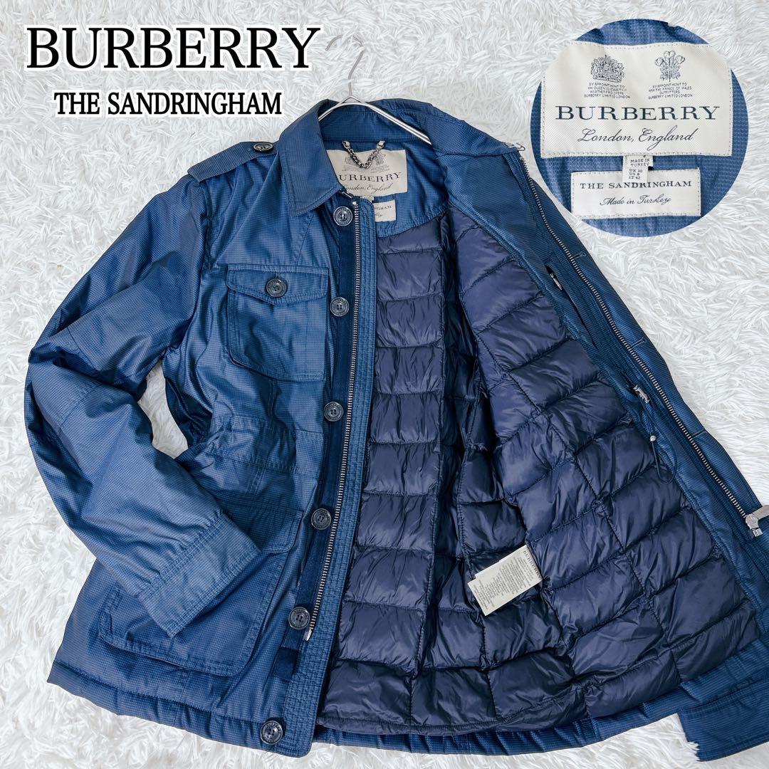 BURBERRY サンドリンガム 中綿ジャケット L バーバリーL・BURBERRY LONDON
