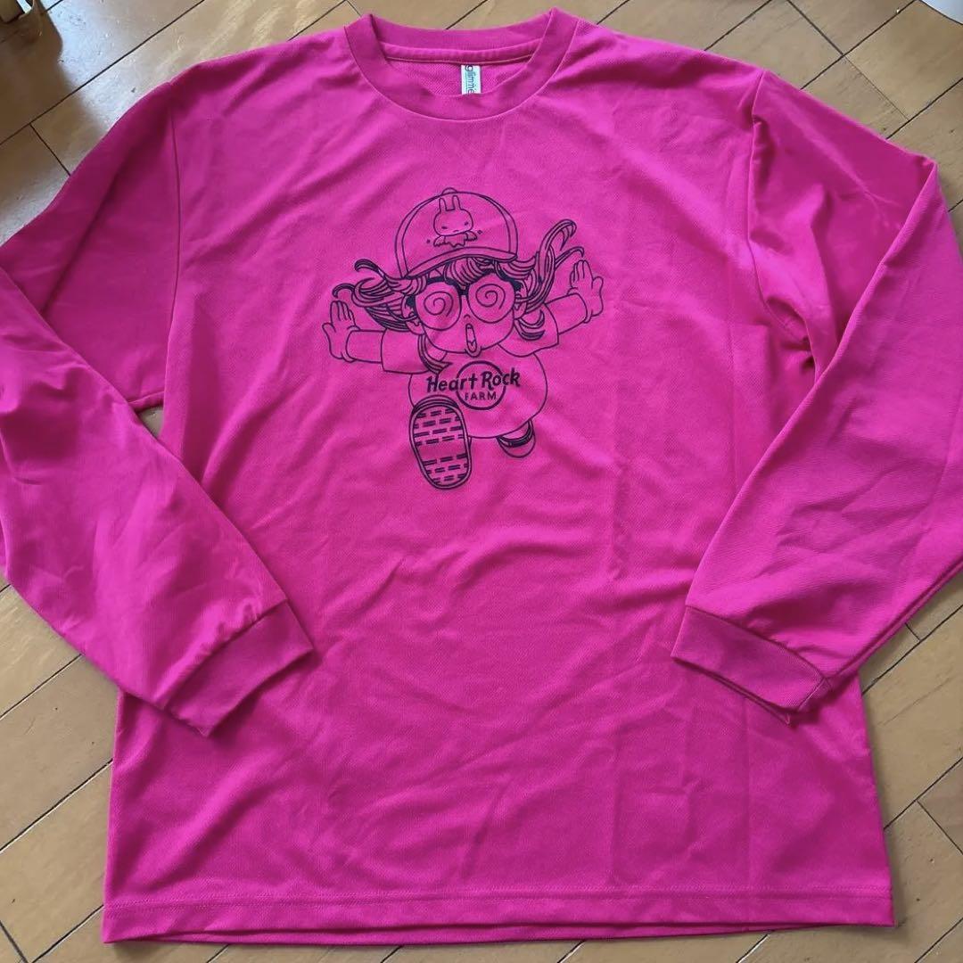 高級品市場 ドクタースランプアラレちゃんTシャツ LLサイズ メルカリ - ピンク タオル・ハンカチ