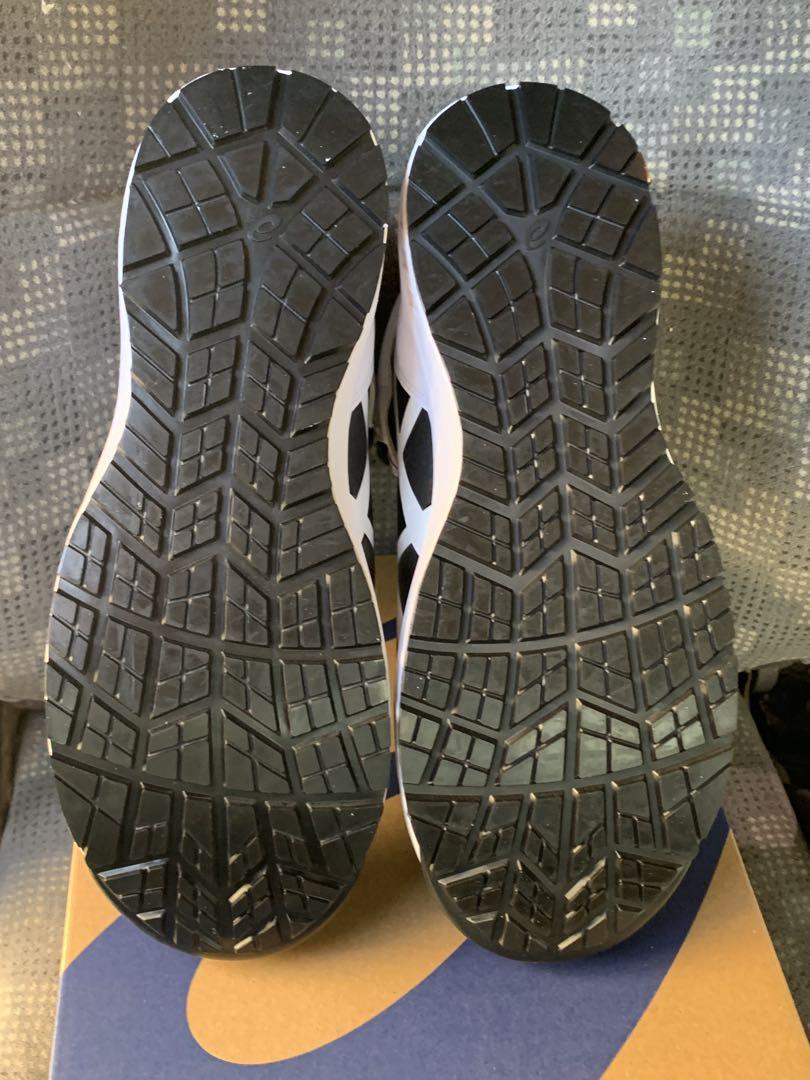 asics BOAシステム ハイカット安全靴 ブラック/ホワイト