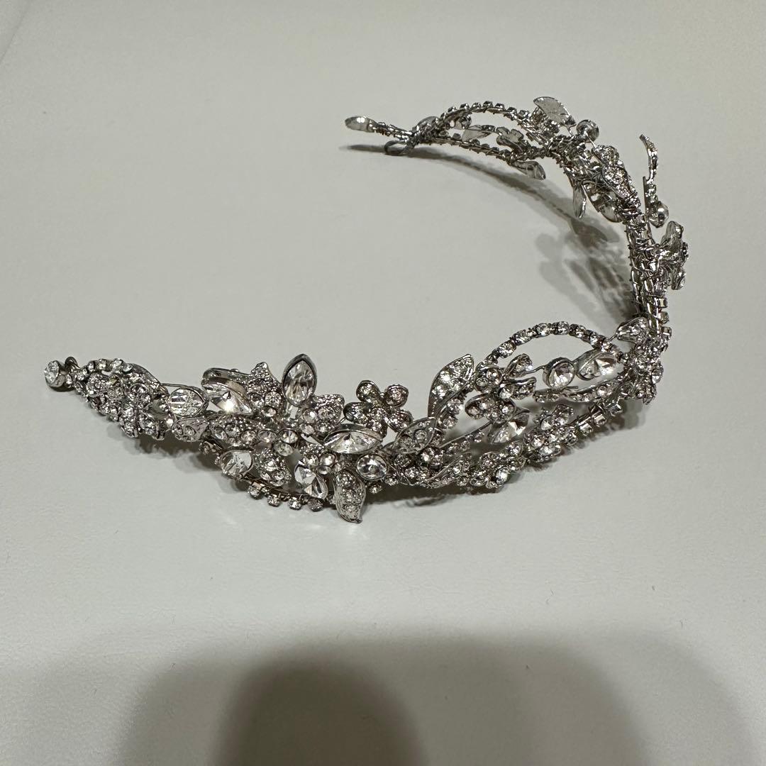 Ivory Co Daphne ブライダルティアラ目立った傷や汚れなし