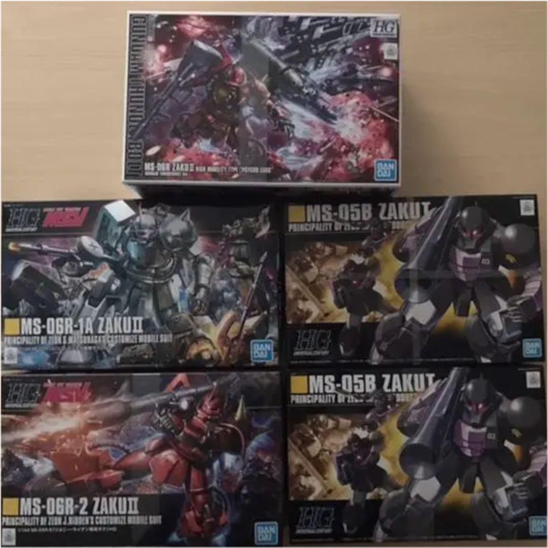 ガンプラまとめ売り 黒い三連星 白狼 ガンプラまとめ売り 黒い三連星 白狼 - メルカリ