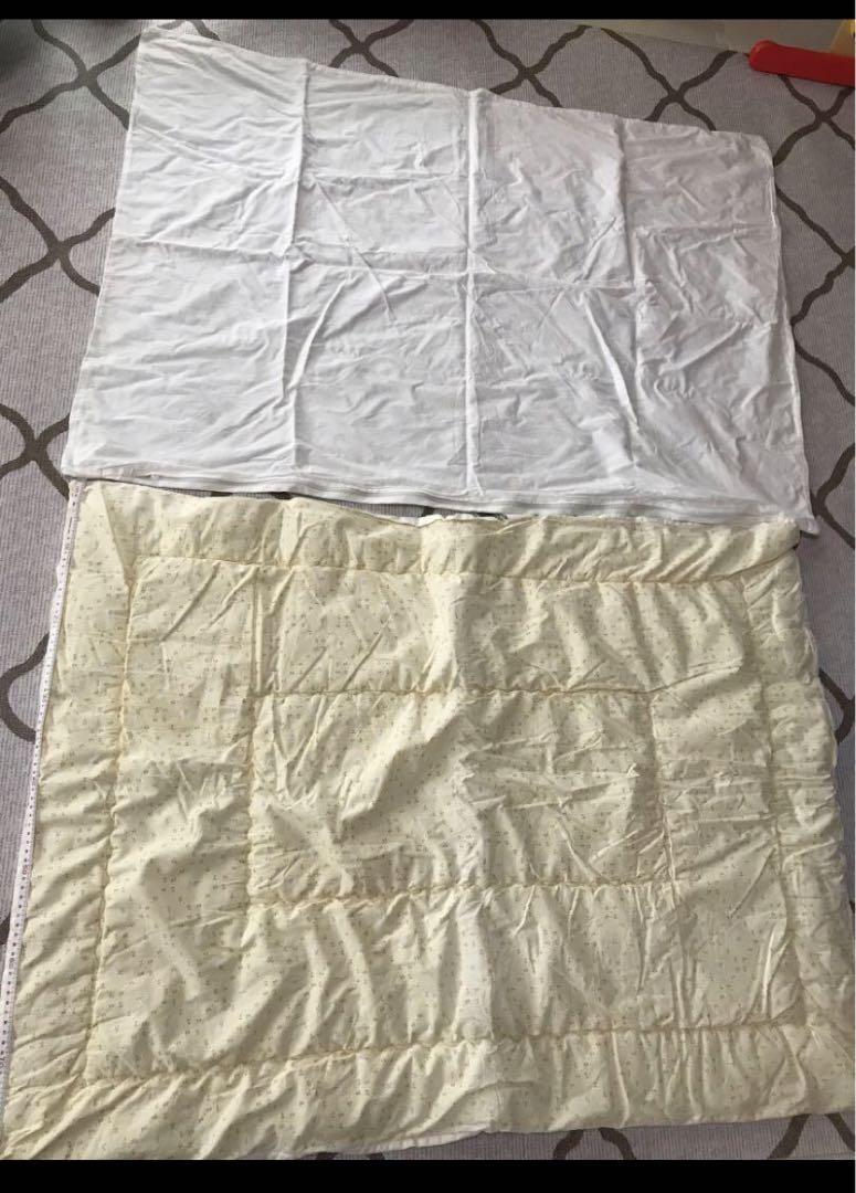 布団など春夏秋冬全て揃います！2オープン　セット　ベビー　ベッド　70✖️140