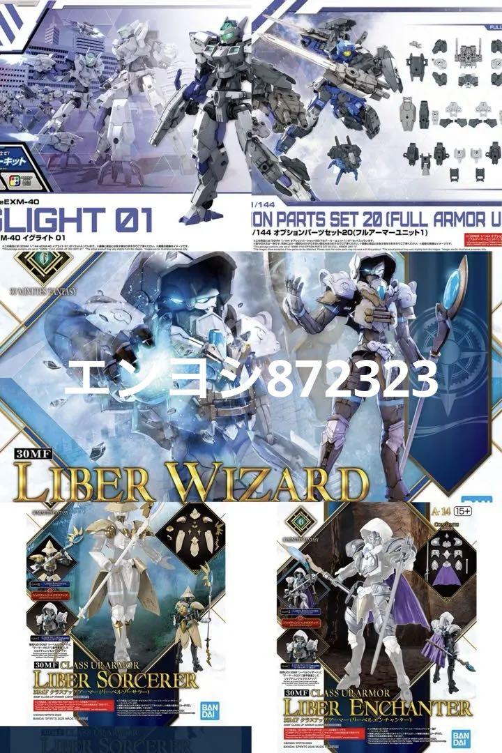 30MF リーベルウィザード　リーベルソーサラー　リーベルエンチャンター　3点