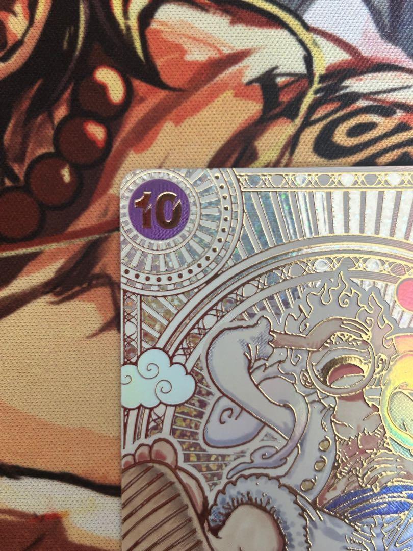 ワンピースカード 神速の拳 ルフィ ニカSEC 金 3周年　即日発送