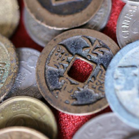 古銭 3000g 永楽通宝 天保通宝 寛永通宝 五帝銭 福銭 外国銭 近代銭 鉄