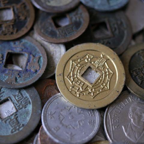 古銭 3000g 永楽通宝 天保通宝 寛永通宝 五帝銭 福銭 外国銭 近代銭 鉄