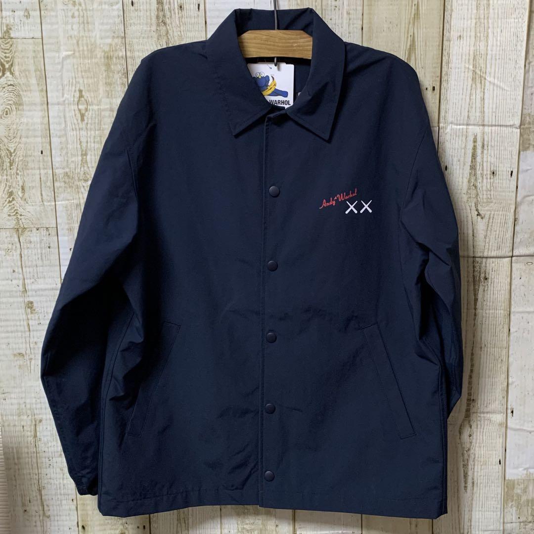 4/23まで値下　新品　ユニクロ　KAWS+WARHOL コーチジャケット　S