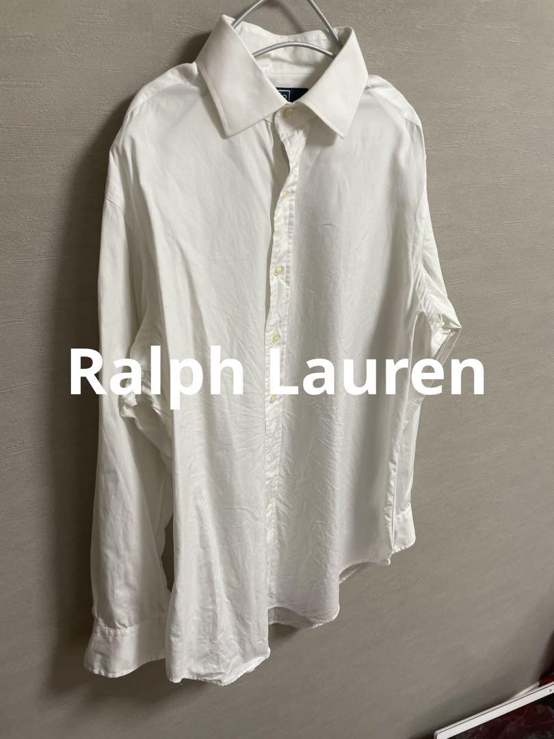 ラルフローレン regent classics fit 長袖シャツ 白シャツ