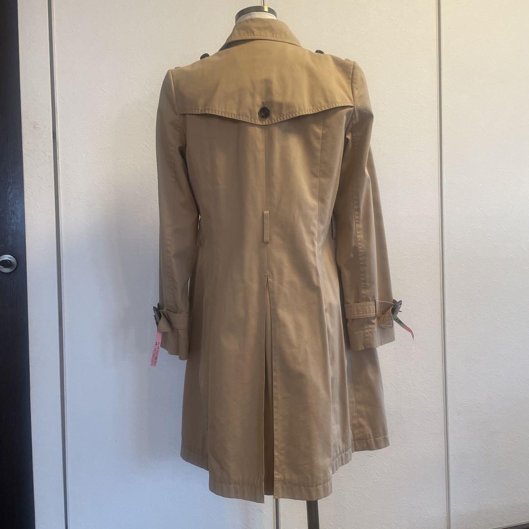 ANAYI》トレンチコート ライナー取り外し 36 Sサイズ カーキベージュ