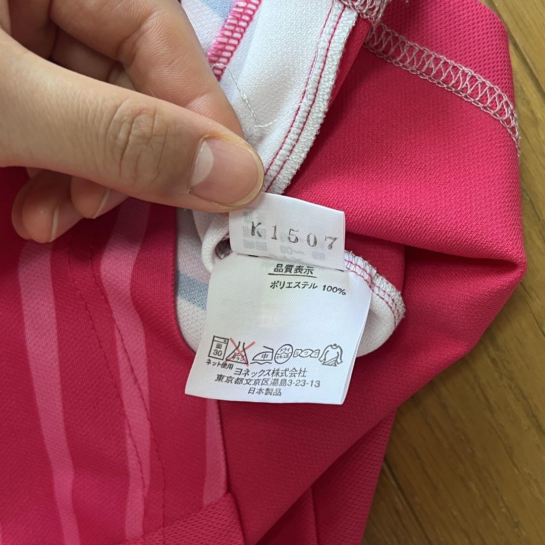YONEX ヨネックス バドミントン シャツ SSサイズ ピンク - メルカリ