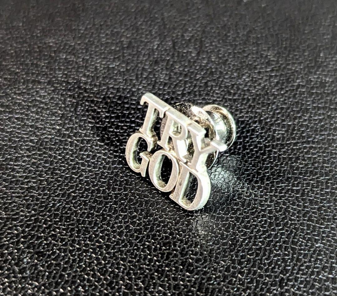 TIFFANY TRY GOD ピンバッジ silver ティファニー