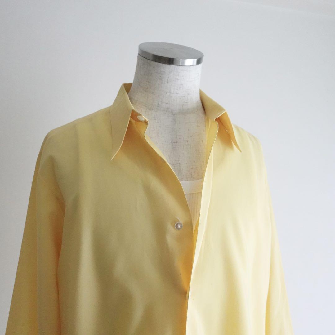 70s Euro Vintage Yellow Square-cut Shits