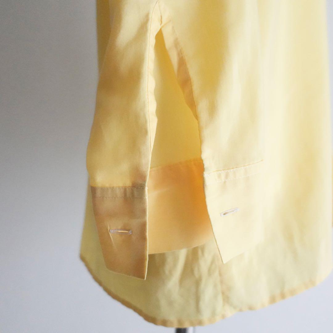 70s Euro Vintage Yellow Square-cut Shits