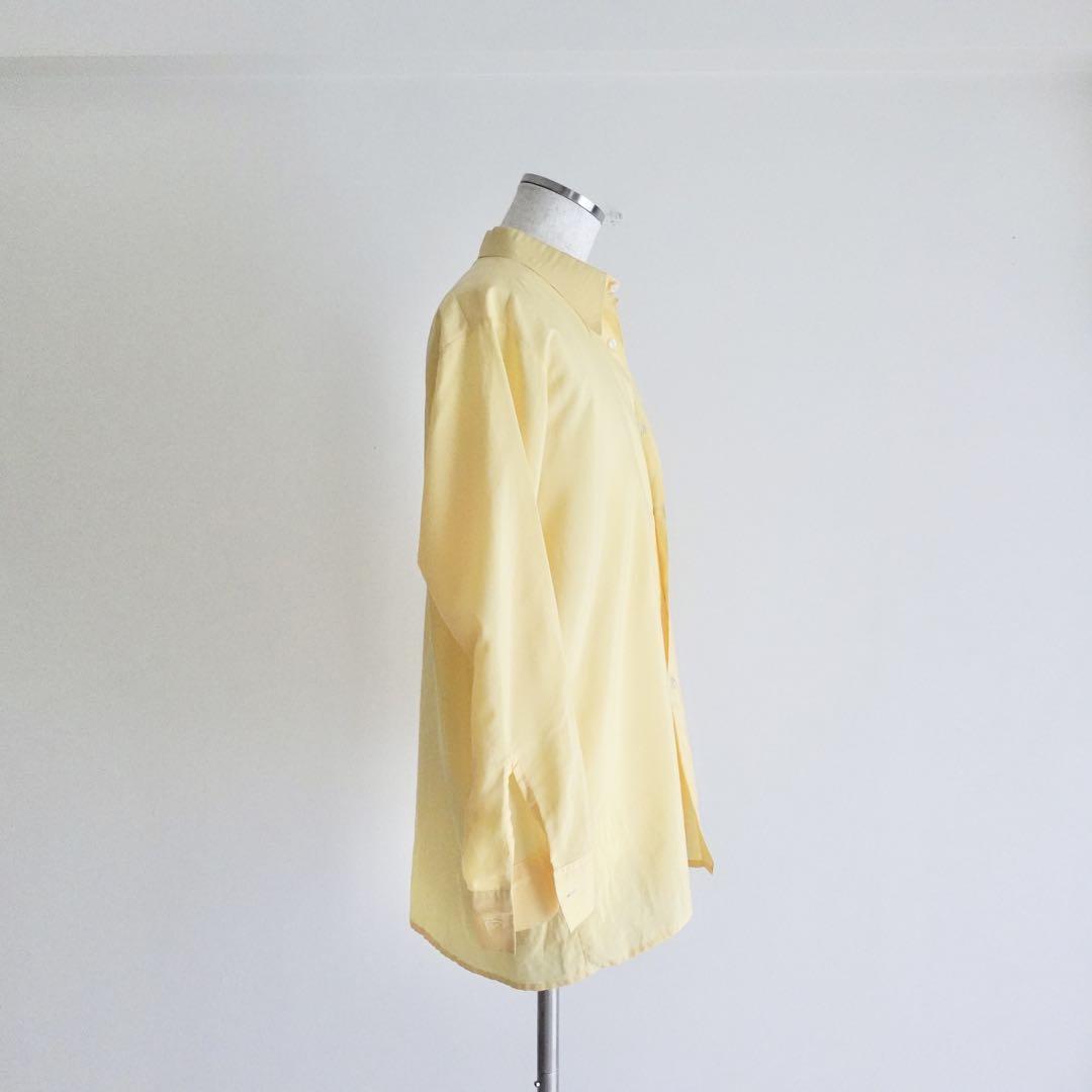 70s Euro Vintage Yellow Square-cut Shits