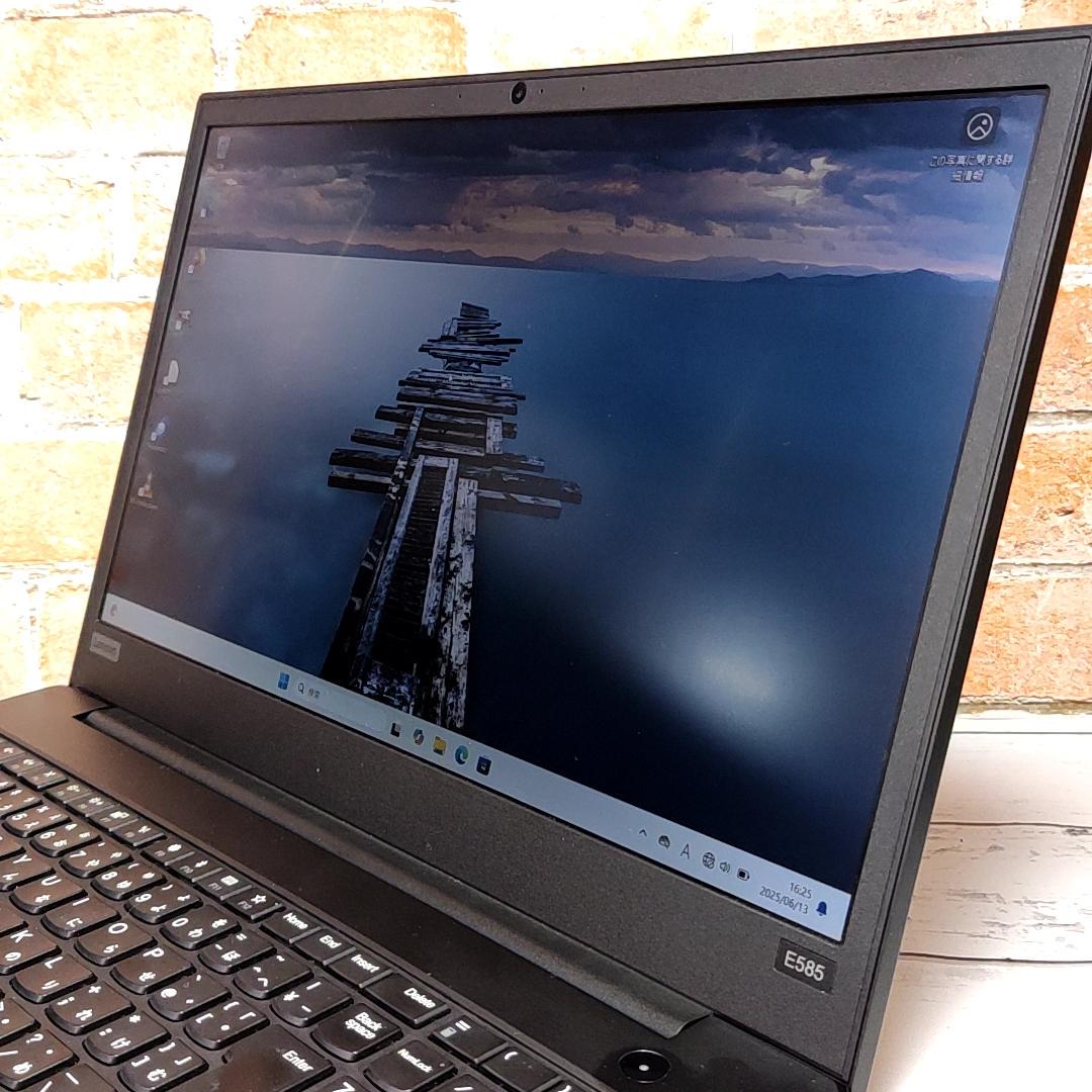 【高性能ノートPC】ThinkPad E585 Ryzen5 M12GB