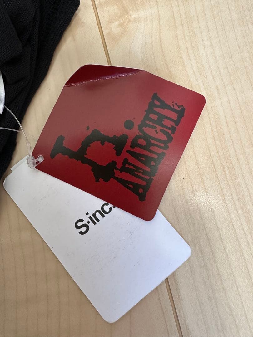 h.ANARCHY ダメージ加工タンクトップ 安全ピンFREE SIZE・h.NAOTO