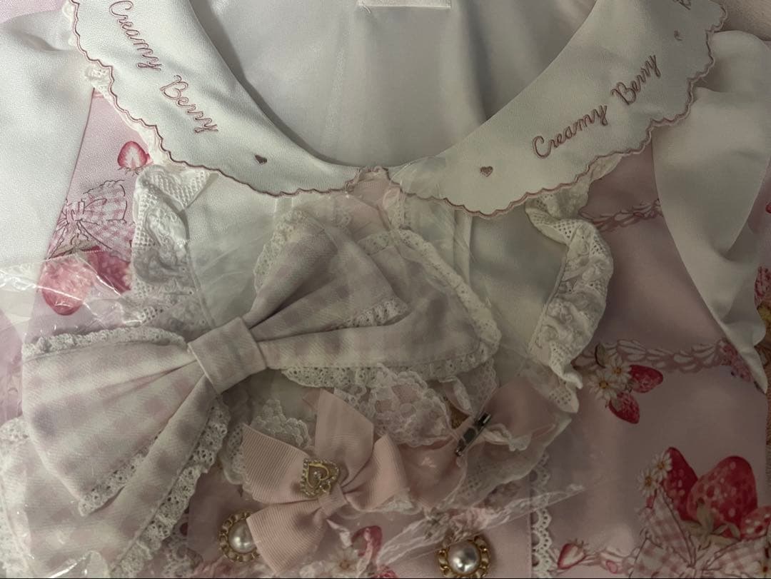 LIZLISA Creamy Berry柄 ピンク