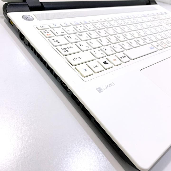 限定品 初期設定済 すぐ使えるノートパソコン マウス 美品nec カメラ 新生活に ノートpc