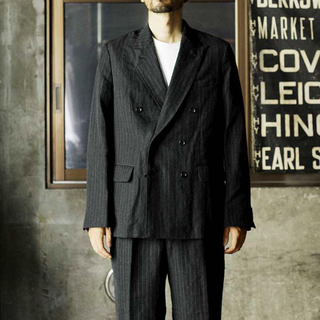 A presse double breasted jacket
