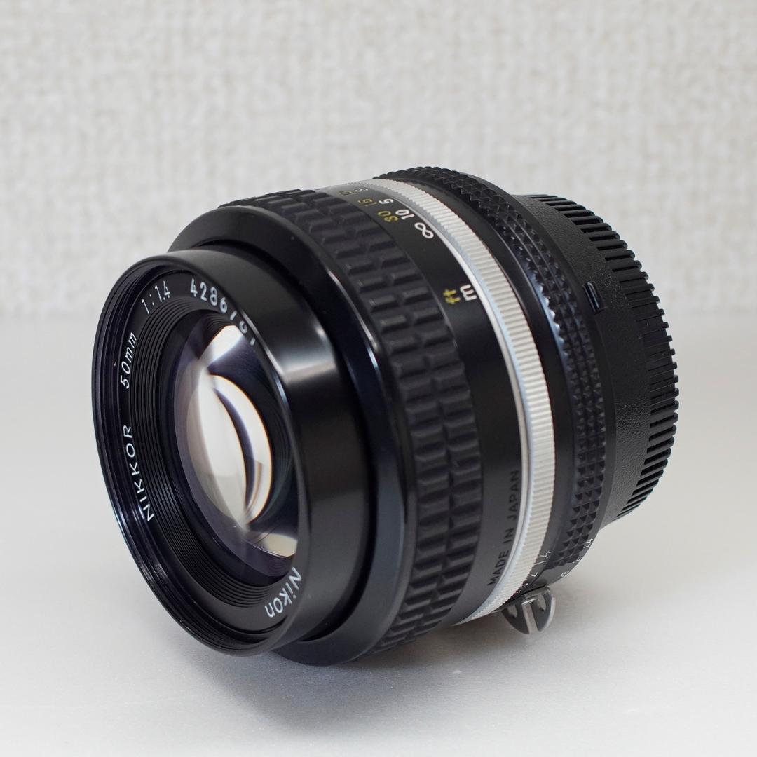 2850円 全品送料0円 ✨NIKON ニコン NIKKOR Ai 50mm F1.4前後キャプ付 2850円 全品送料0円 ✨NIKON ニコン NIKKOR Ai 50mm F1.4前後キャプ付
