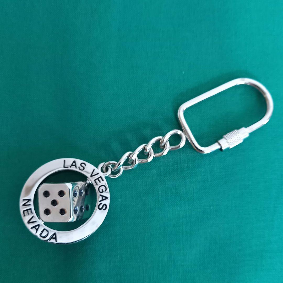 4種】TWIN DICE Keyring キーホルダー サイコロ Las Vegas