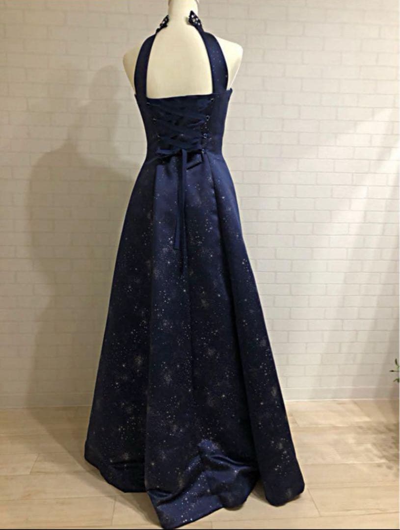 AIMER ミッドナイトブルードレス