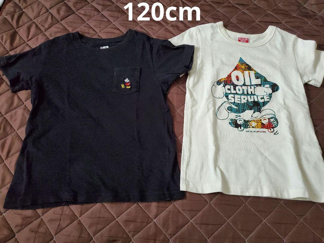 UNIQLO ミッキー Tシャツ 2枚セット まとめ売り 画像1