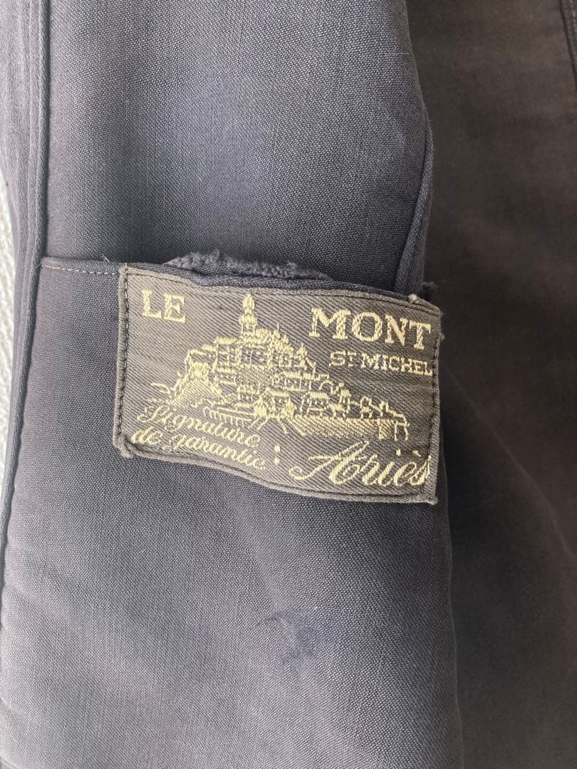 ルモンサンミッシェル ブラックモールスキン 30s SpecialVintage ルモンサンミッシェル ブラックモールスキン 30s SpecialVintage