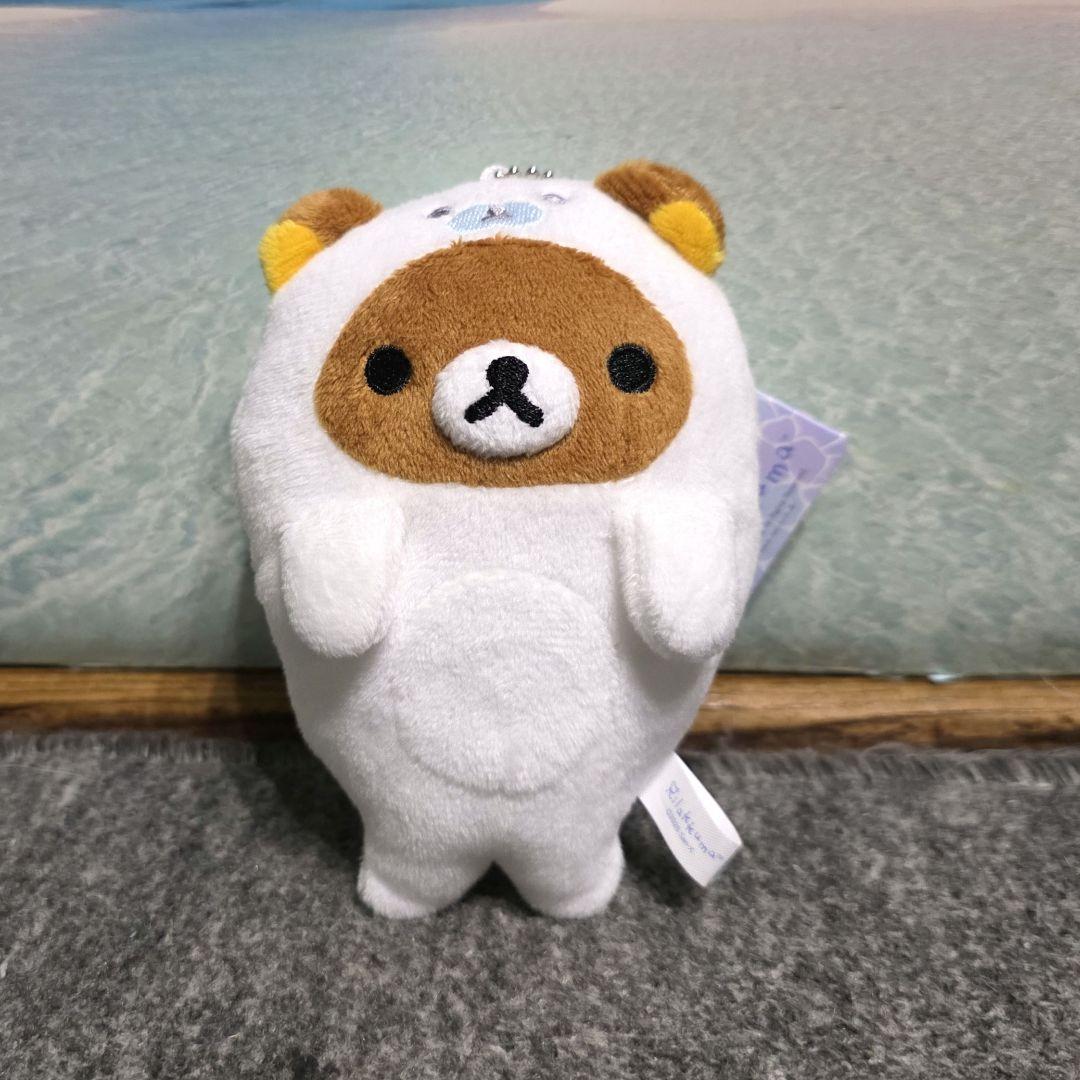 リラックマ　うみリラきぶん　ボールチェーン付きぬいぐるみ　マスコット　全4種 リラックマ うみリラきぶん ボールチェーン付きぬいぐるみ