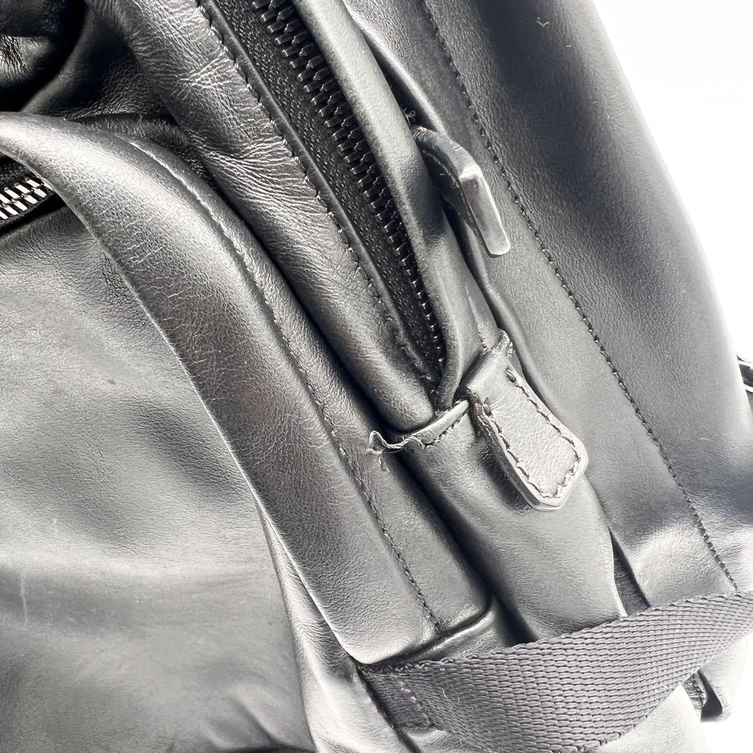 PRADA プラダ 2VZ001 カーブレザー リュック バックパック レザー