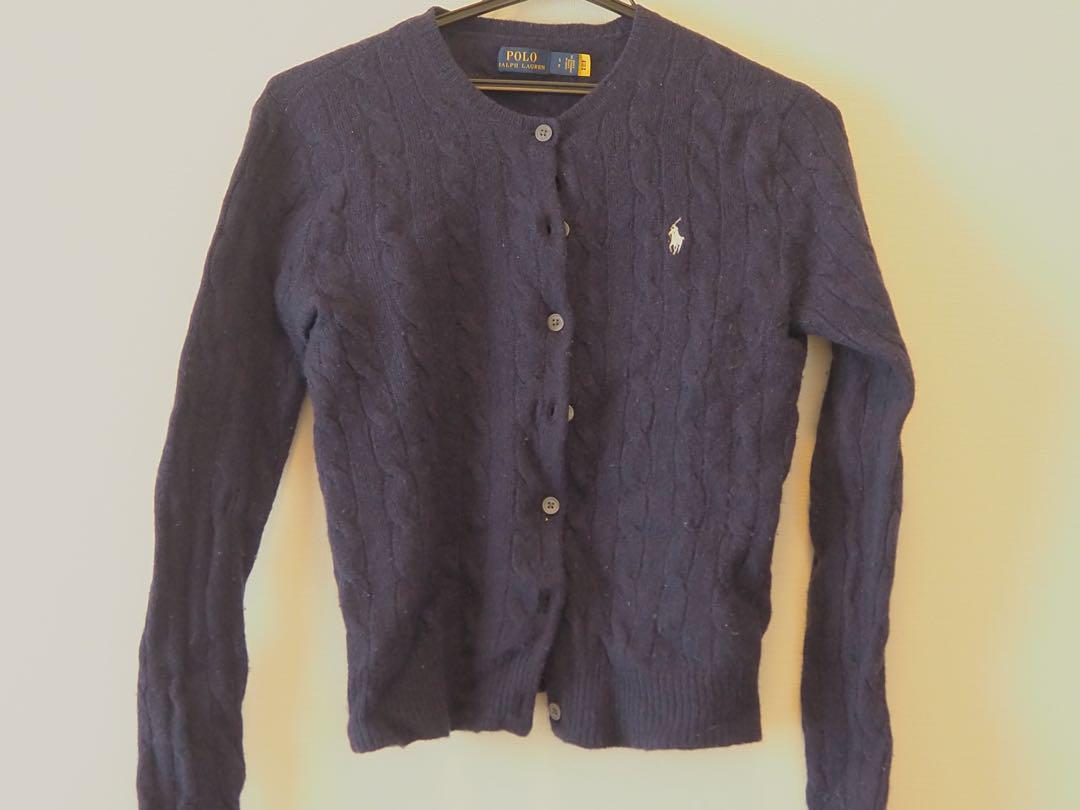 Polo Ralph Lauren ネイビー カーディガン S