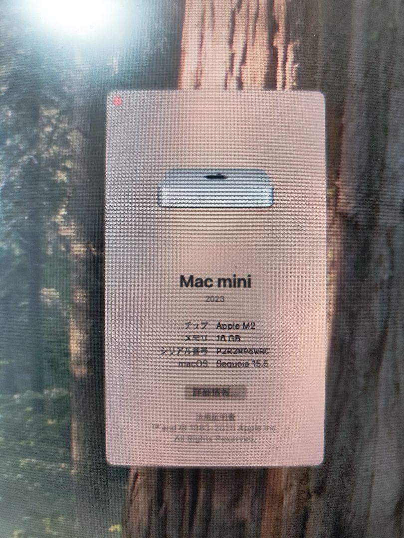 Macデスクトップ Mac mini m2 16GB + 256GB Amazon.com: Apple Mac mini Desktop Computer, M2 Chip with 8