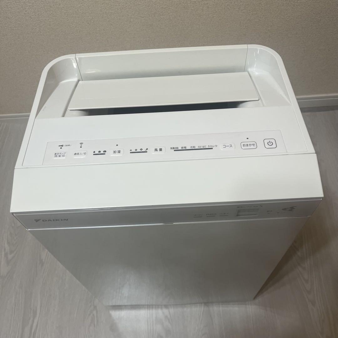 2018年製 ダイキン 加湿空気清浄機 MCK70UKS-W