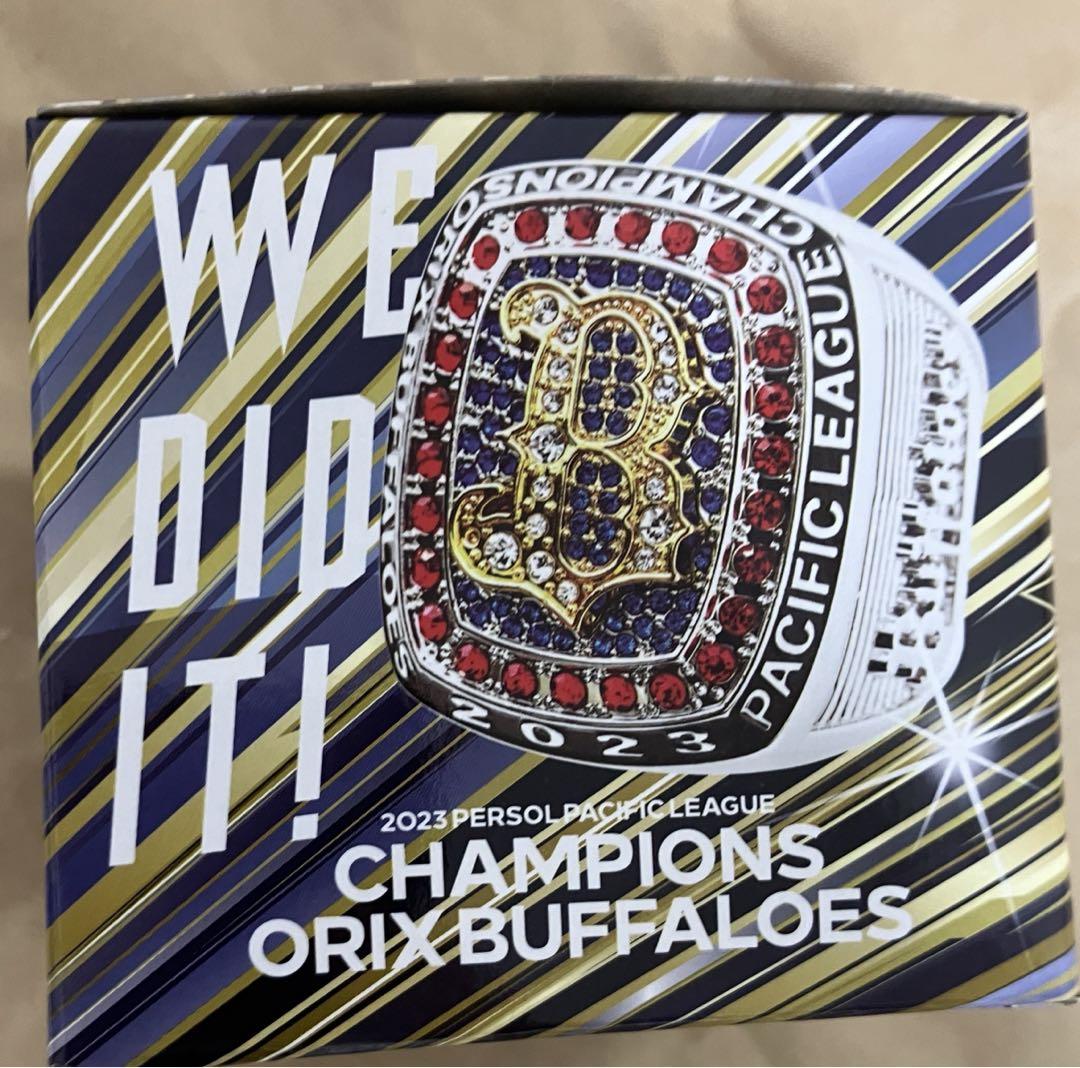 オリックスバファローズ チャンピオンリング 2023リーグ優勝 オリックスバファローズ チャンピオンリング 2023リーグ優勝
