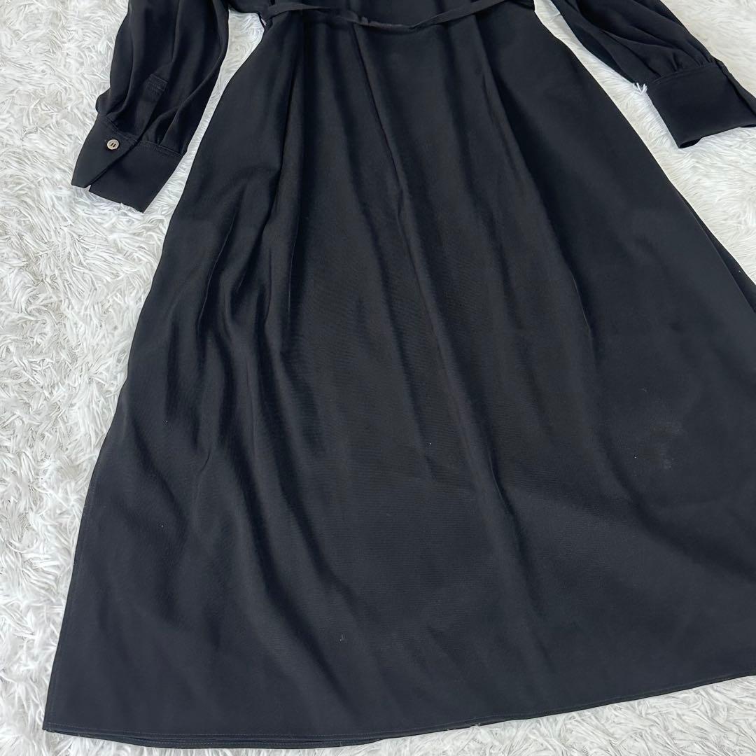 洗える✨良品 セオリーリュクス とろみ 3way ベルト シャツワンピースドレス 洗える✨良品 セオリーリュクス とろみ 3way ベルト シャツワンピースドレス