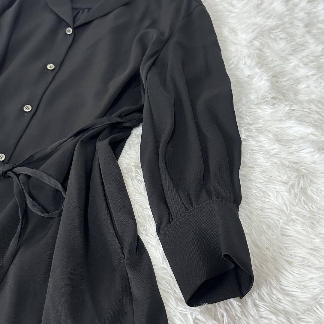 洗える✨良品 セオリーリュクス とろみ 3way ベルト シャツワンピースドレス 洗える✨良品 セオリーリュクス とろみ 3way ベルト シャツ