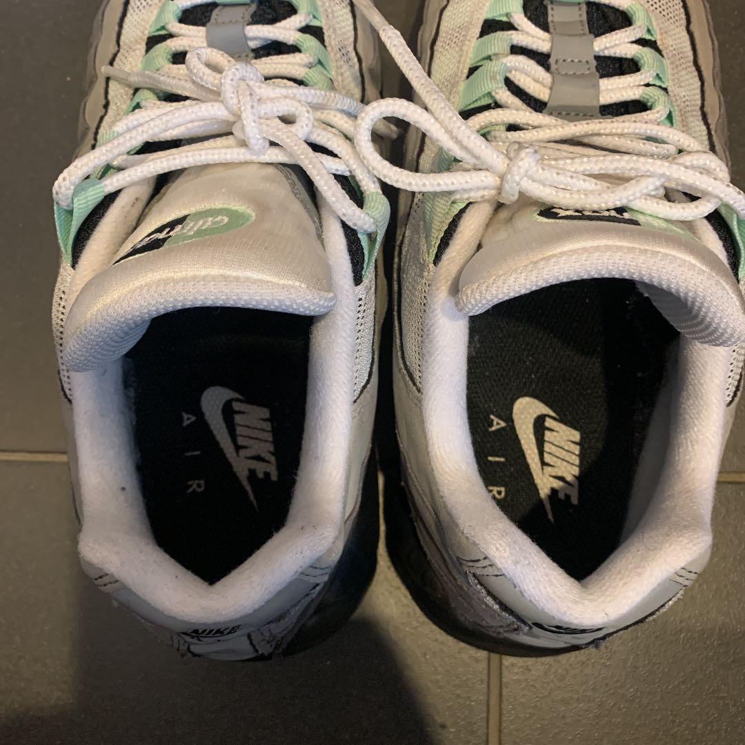 までの NIKE AirMax95フレッシュミント d082v-m73260640645 スニーカー