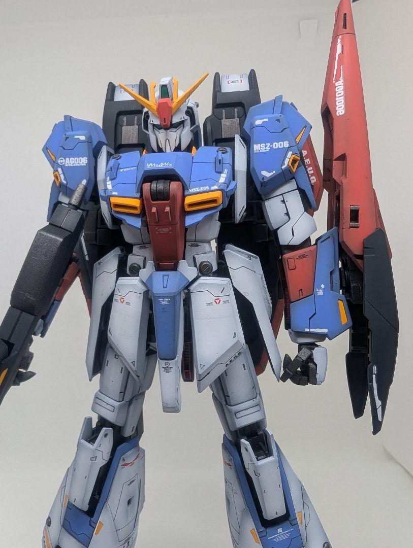MG 1/100 Zガンダム ver2.0 改修 全塗装 完成品 - メルカリ