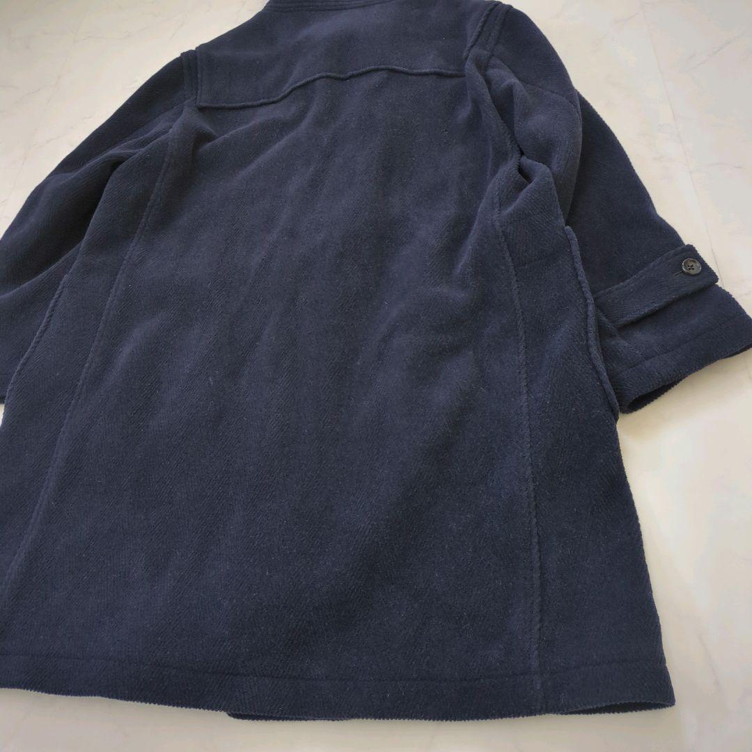 ORCIVAL Le Tinte ダッフルコート ヘリンボーン ネイビー XL
