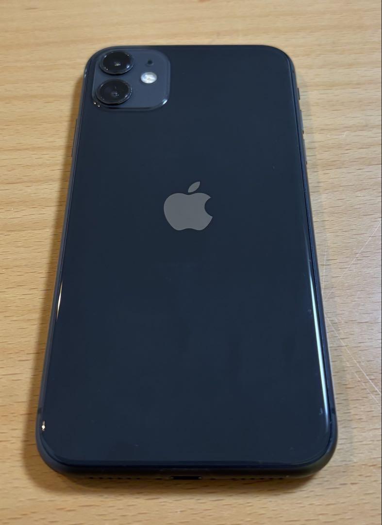 iPhone11 (ブラック 64GB) SIMロック解除済み
