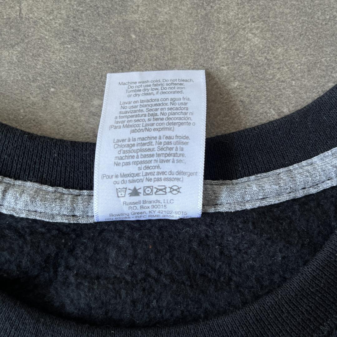 00s RUSSELL ATHLETIC 無地スウェット 3XL 黒 A70 - メルカリ