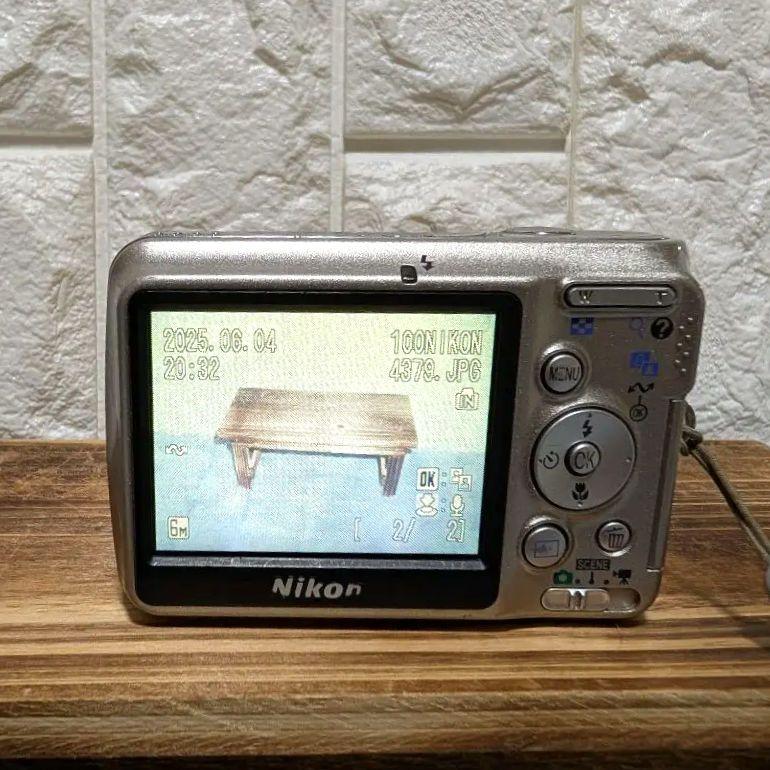 【動作品】Nikon COOLPIX L6 コンパクトデジタルカメラ