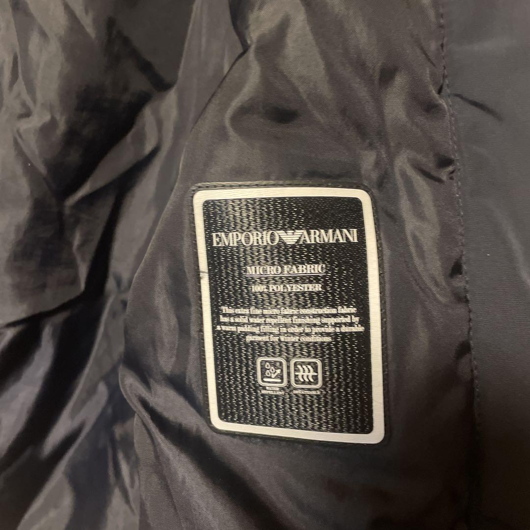 EMPORIO ARMANI フード付きジャケット ブラック