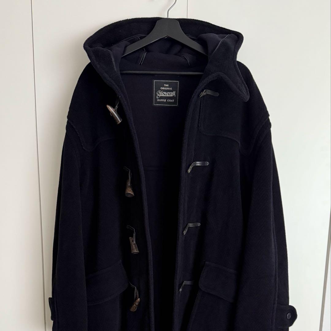 Gloverall グローバーオール　キングストン　ダッフルコート　ネイビー